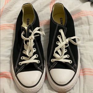 Black converse all stars